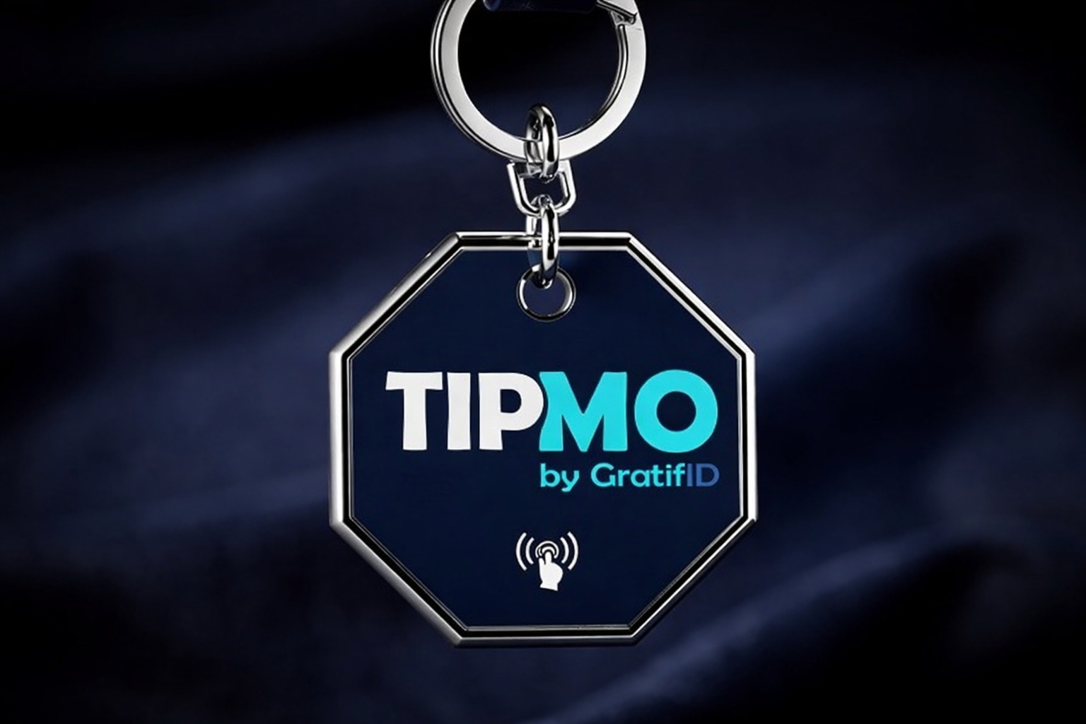 Tipmo by GratifID Keychain Tag